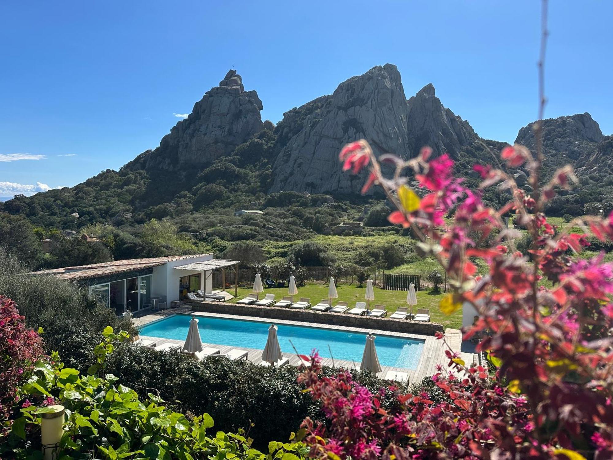 Les Chalets De La Residence A Santa Trinita Bonifacio  Esterno foto